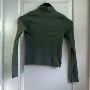 Mock neck long sleeve